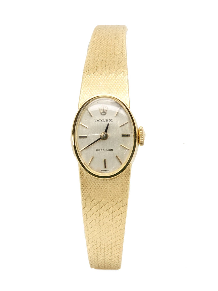 Rolex 18ct gold Precision bracelet watch