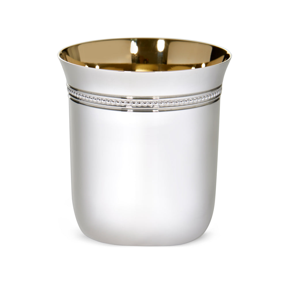 Sterling Silver Child Beaker Pearl