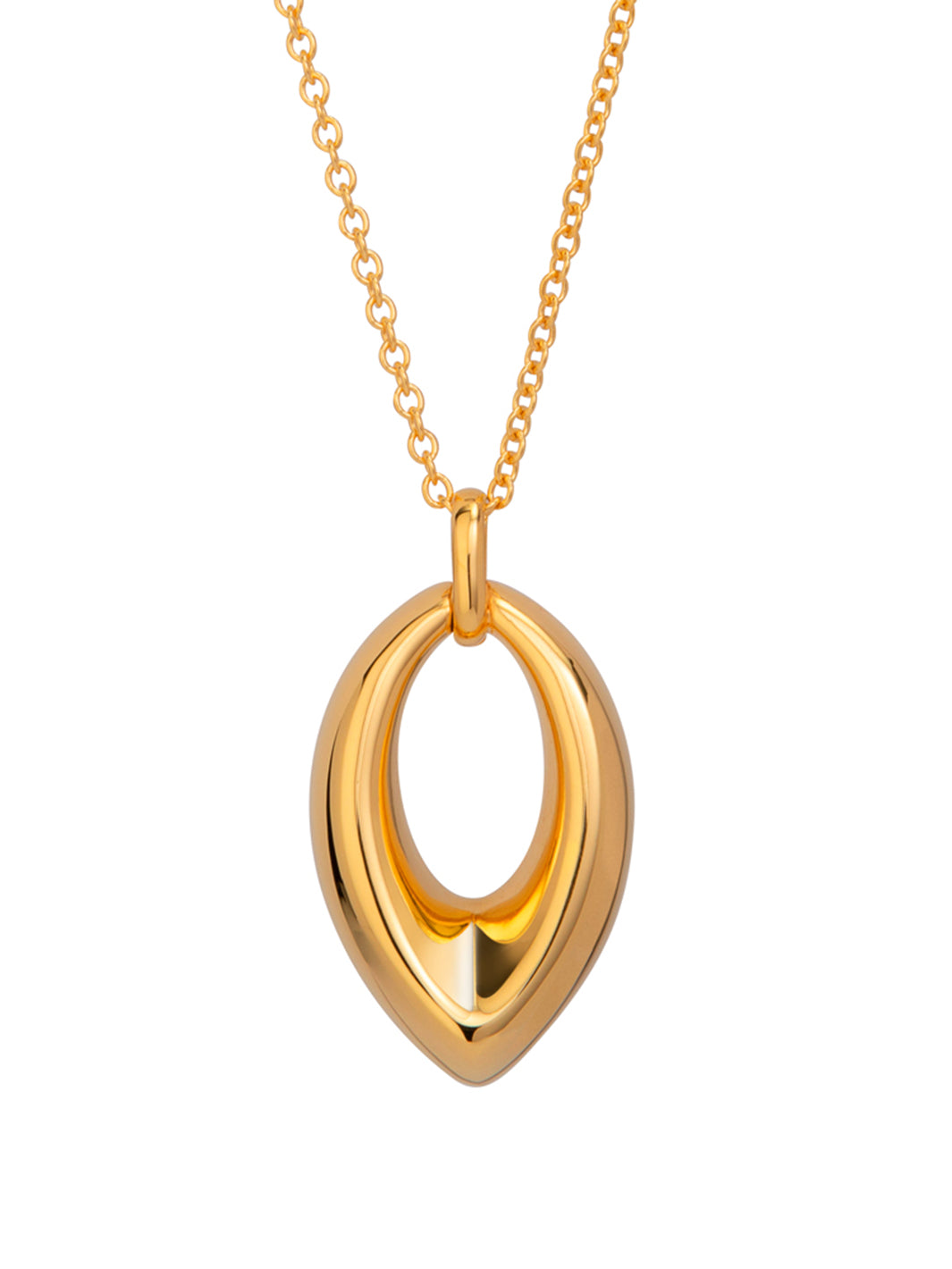 Silver Naples Electroformed Necklace – Gold