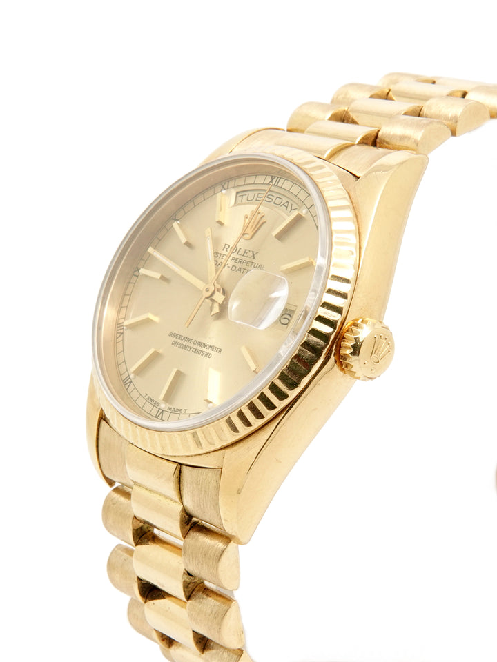 Rolex Day-Date watch model 18238