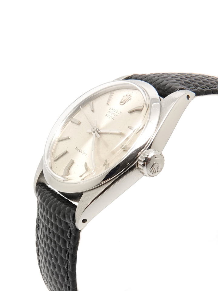 Vintage Rolex Oyster Royal Precision Steel Strap Watch