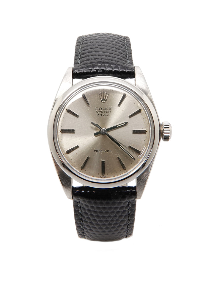 Vintage Rolex Oyster Royal Precision Steel Strap Watch