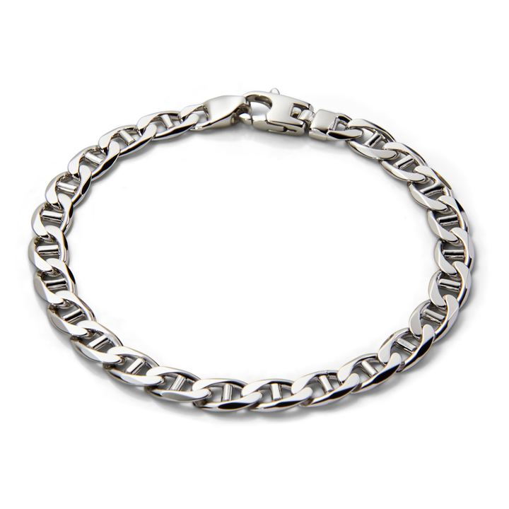 Saturno Silver Crossbar Bracelet