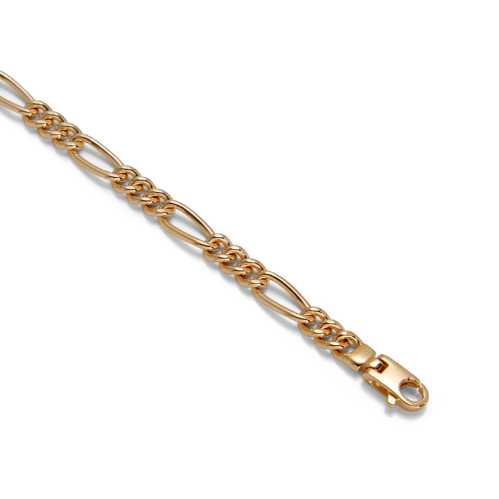 Saturno Silver Figaro Bracelet