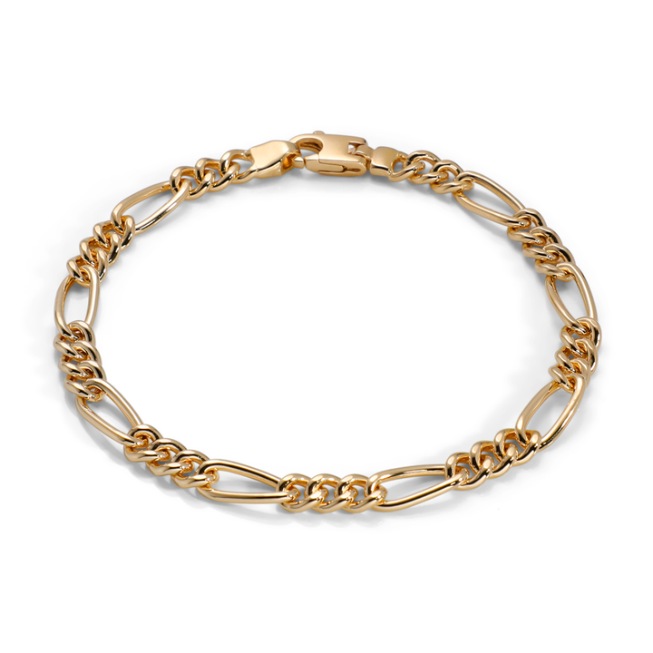 Saturno Silver Figaro Bracelet