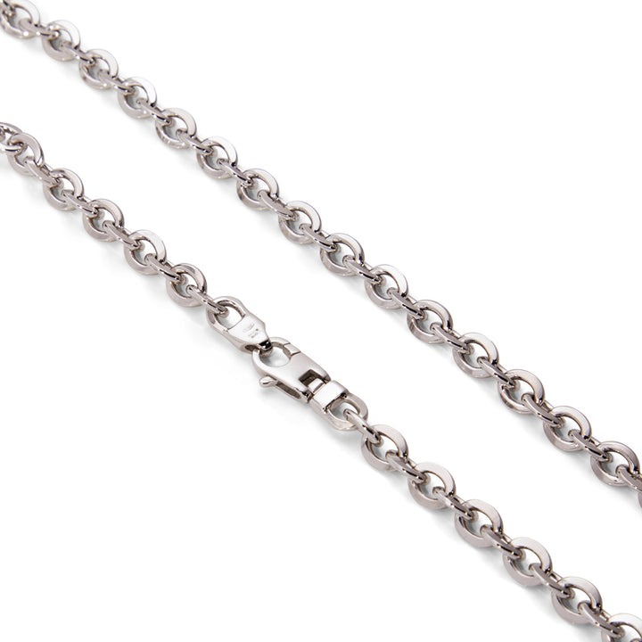 Saturno Silver Rolo Necklace