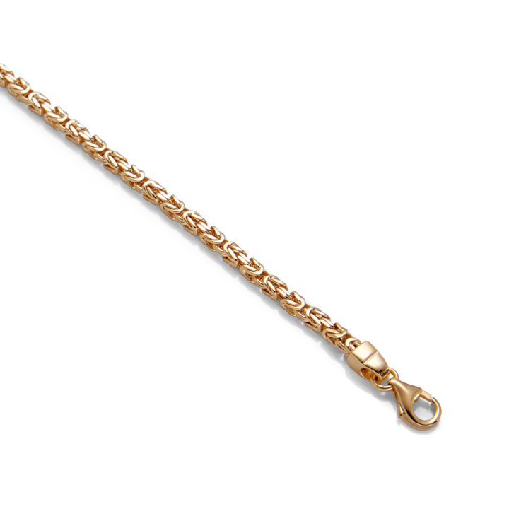 Saturno Silver Byzantine Bracelet