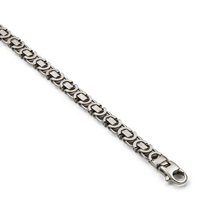 Saturno Silver Etruscan Bracelet (7mm)