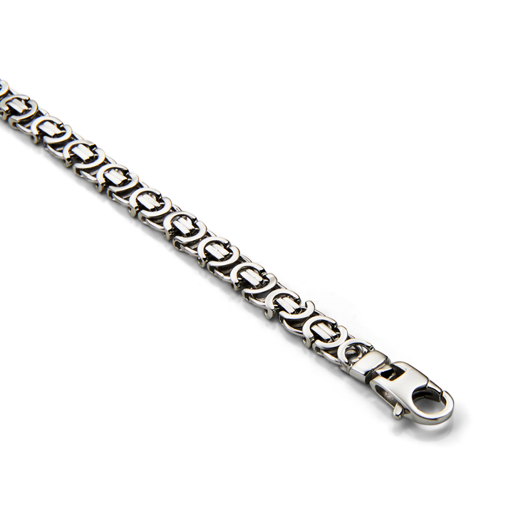 Saturno Silver Etruscan Bracelet (5mm)