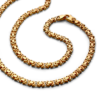 Saturno Silver Etruscan Necklace (5mm)