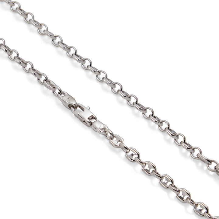 Saturno Silver Marine Necklace