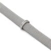 Saturno Silver Popcorn Bracelet with Cubic Zirconia (12mm)