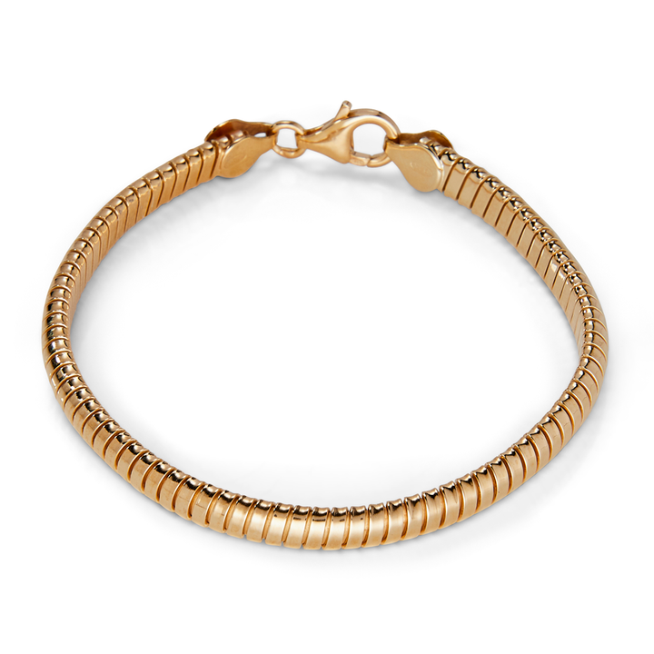 Saturno Silver Tubogas Bracelet