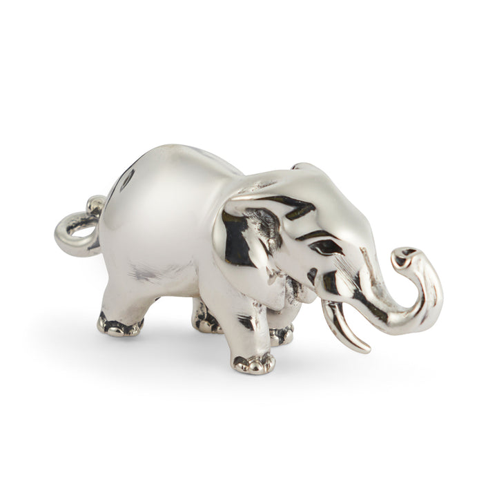 Saturno Silver Elephant Family – Plain Finish