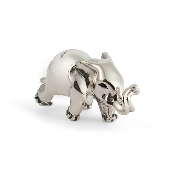 Saturno Silver Elephant Family – Plain Finish