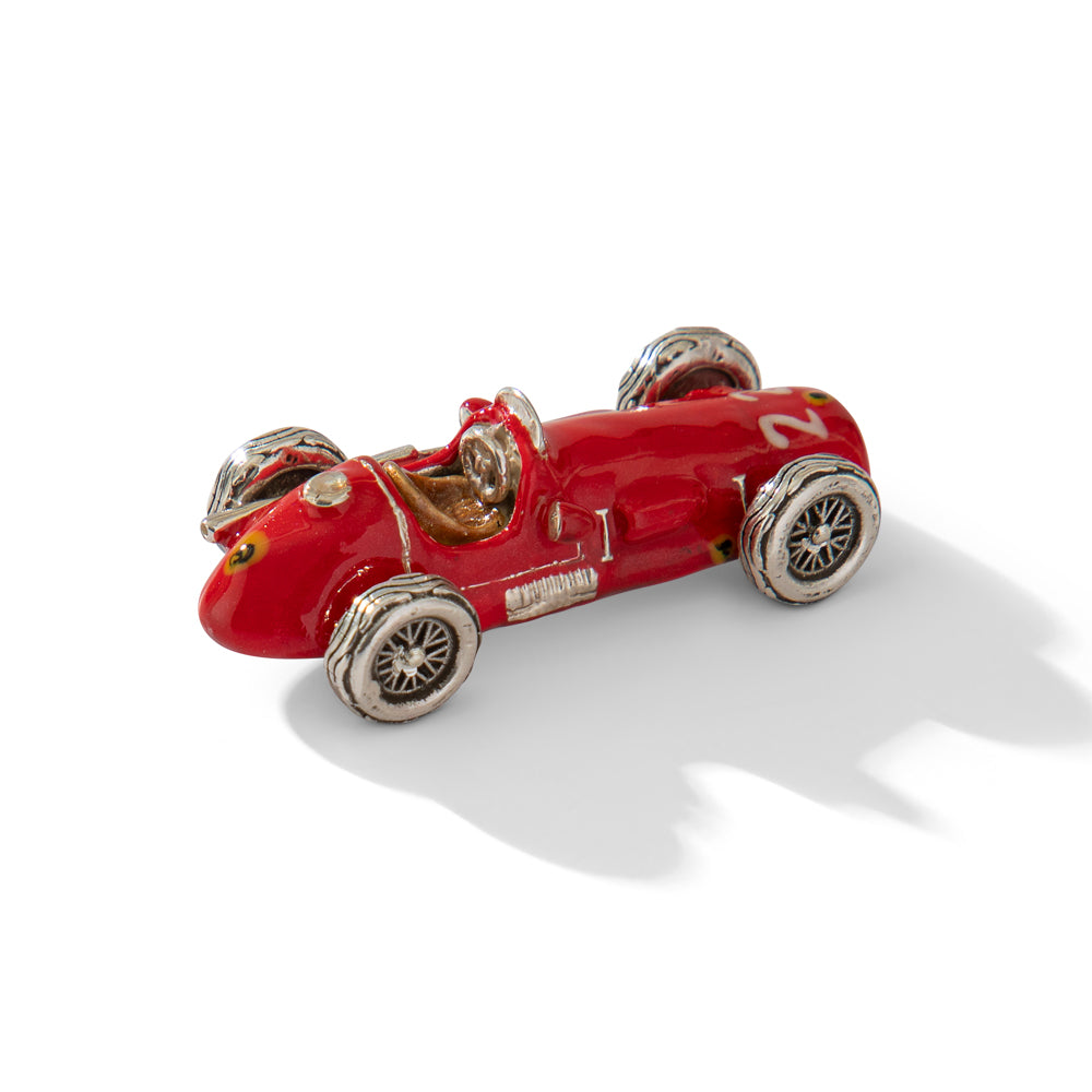 Saturno Silver Ferrari Vintage Car