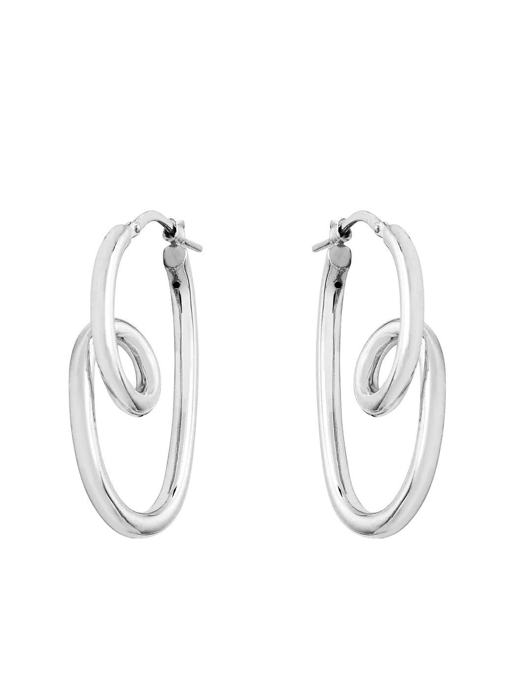 Silver Vicenza Electroformed Earrings – Rhodium