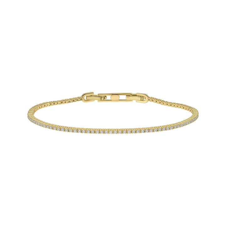 Diamonfire Round Cut Zirconia Tennis Bracelet