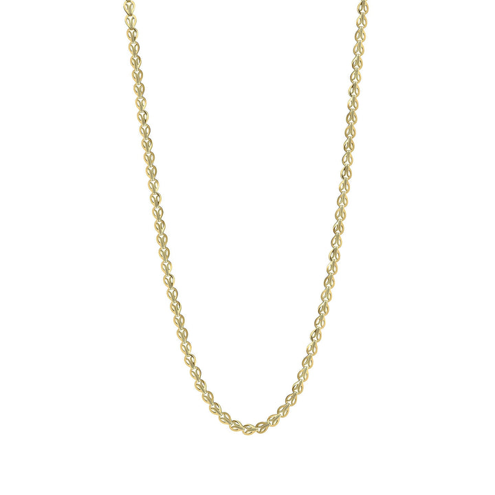 Elements Gold Stampato Link Chain Necklace
