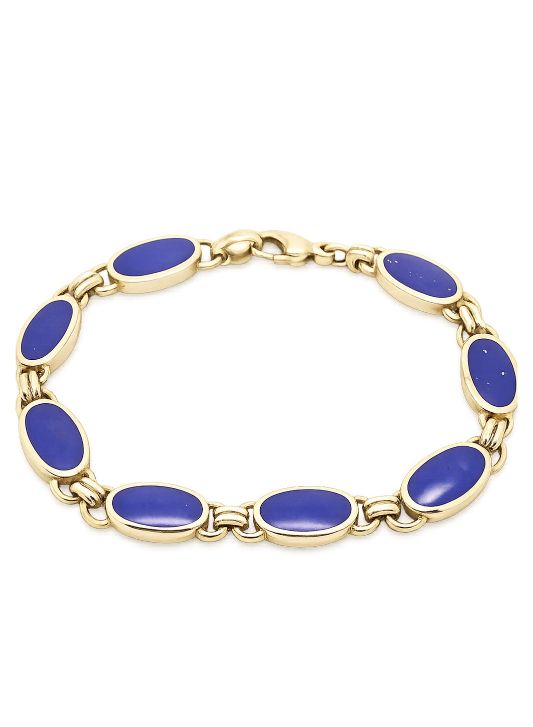 Pre-Owned 9ct lapis lazuli bracelet