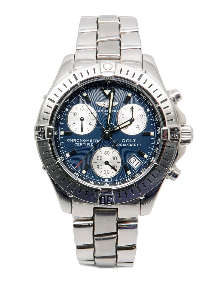 Pre-owned Breitling Colt Chronograph watch