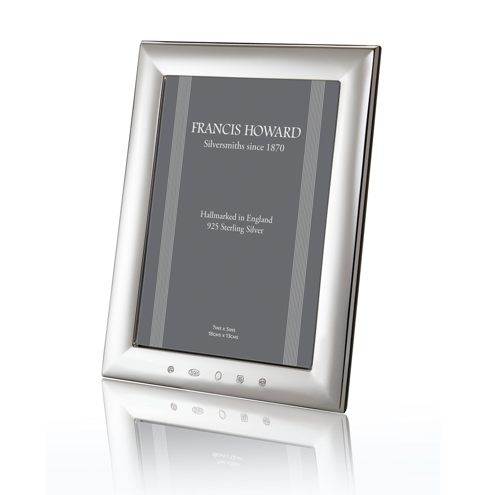 Sterling Silver Francis Howard Ripon Portrait Feature Mark Frame