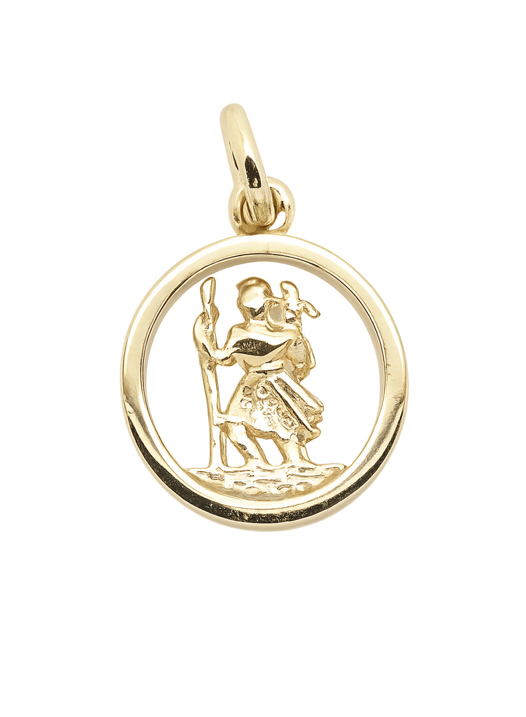 Pre-Owned 9ct St. Christopher pendant