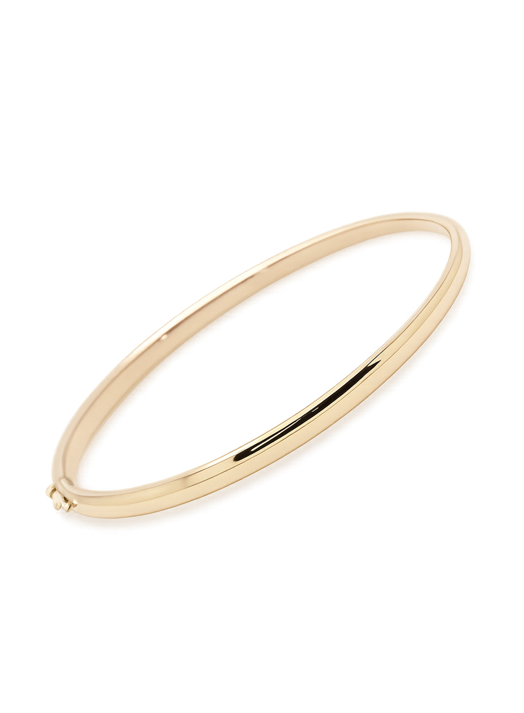 Pre-owned 9ct gold hollow bangle