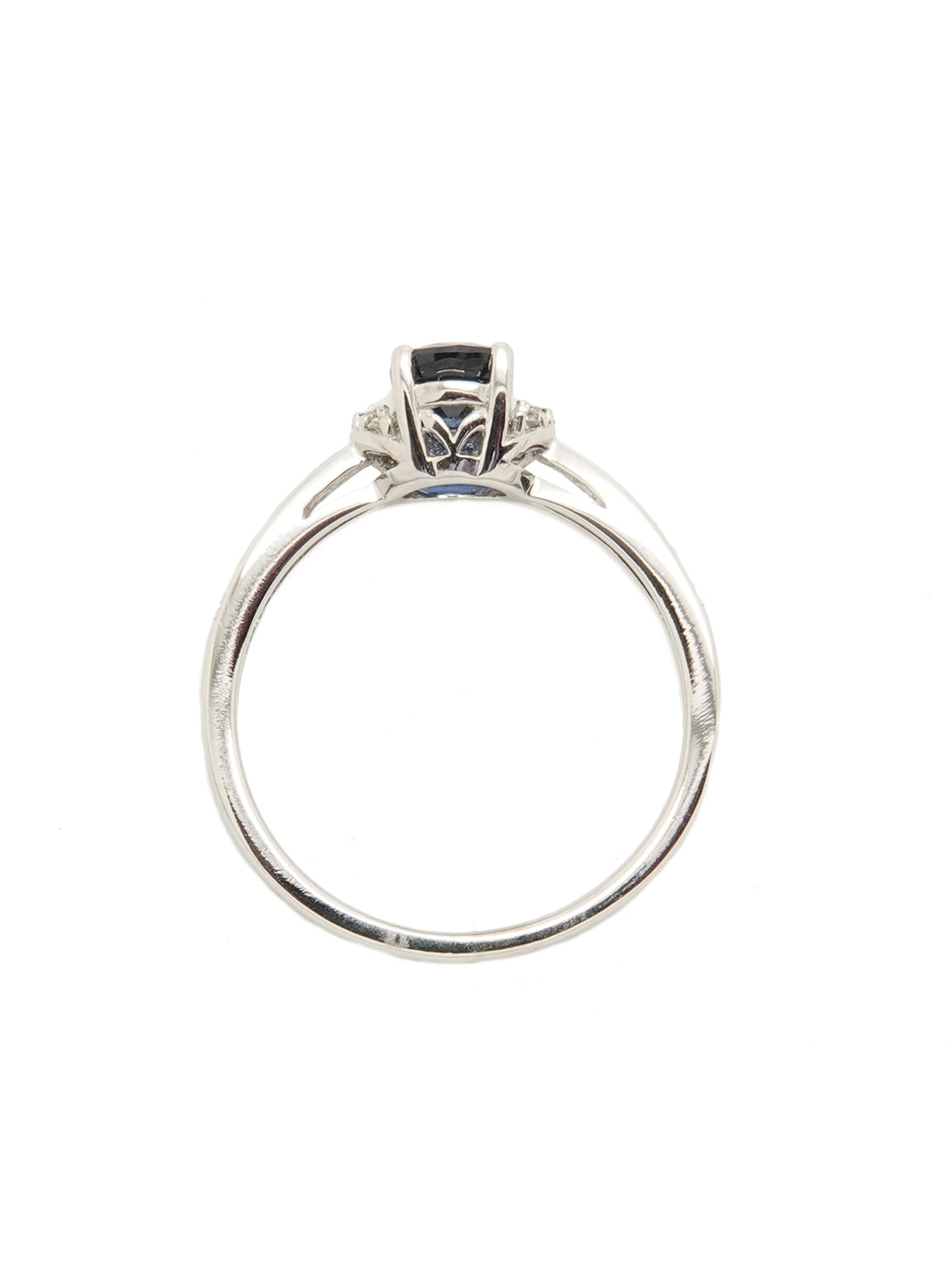 Pre-owned 18ct sapphire and diamond multi stone ring