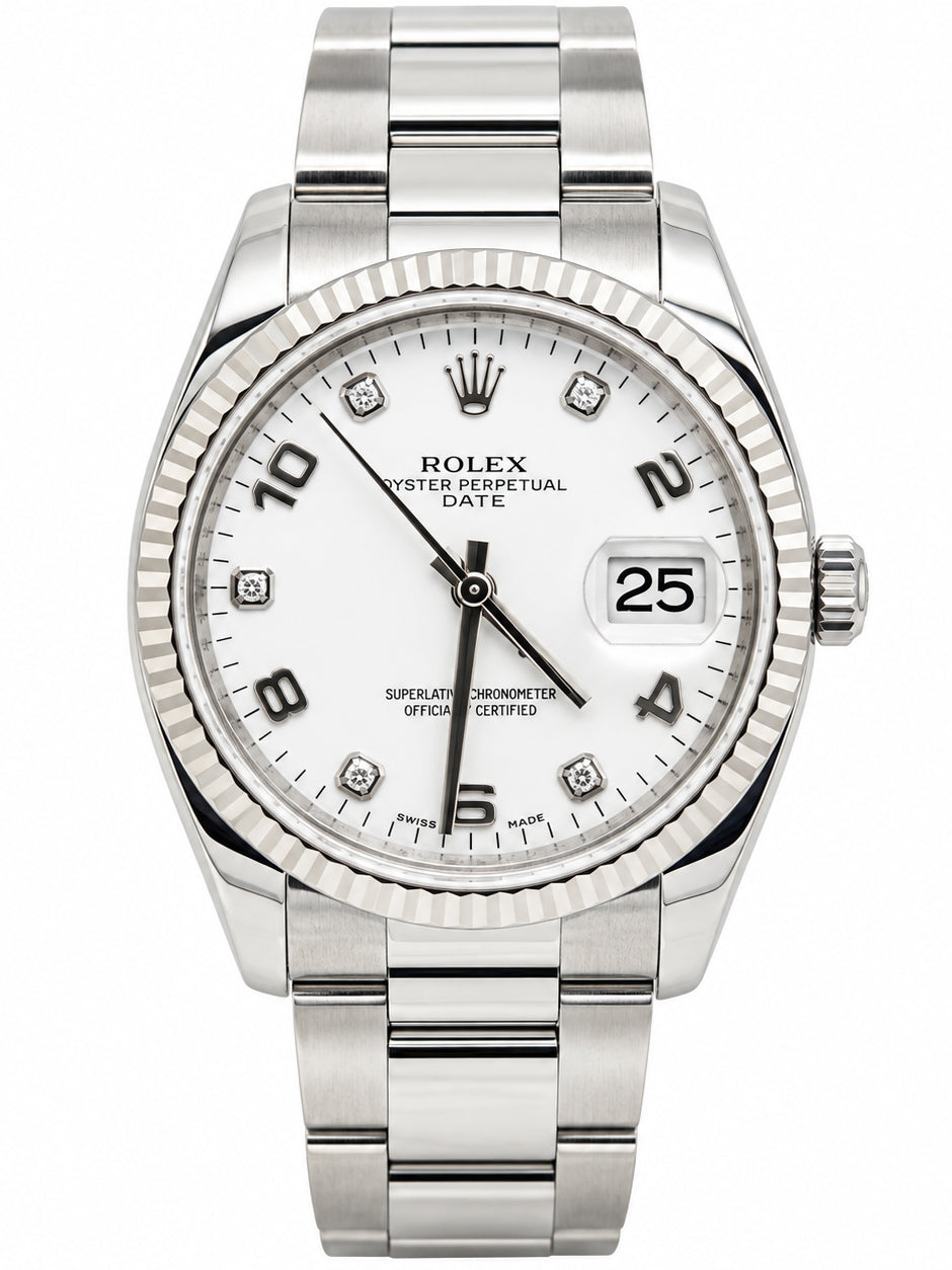 Rolex Oyster Perpetual Date 34 Watch - Model 115234