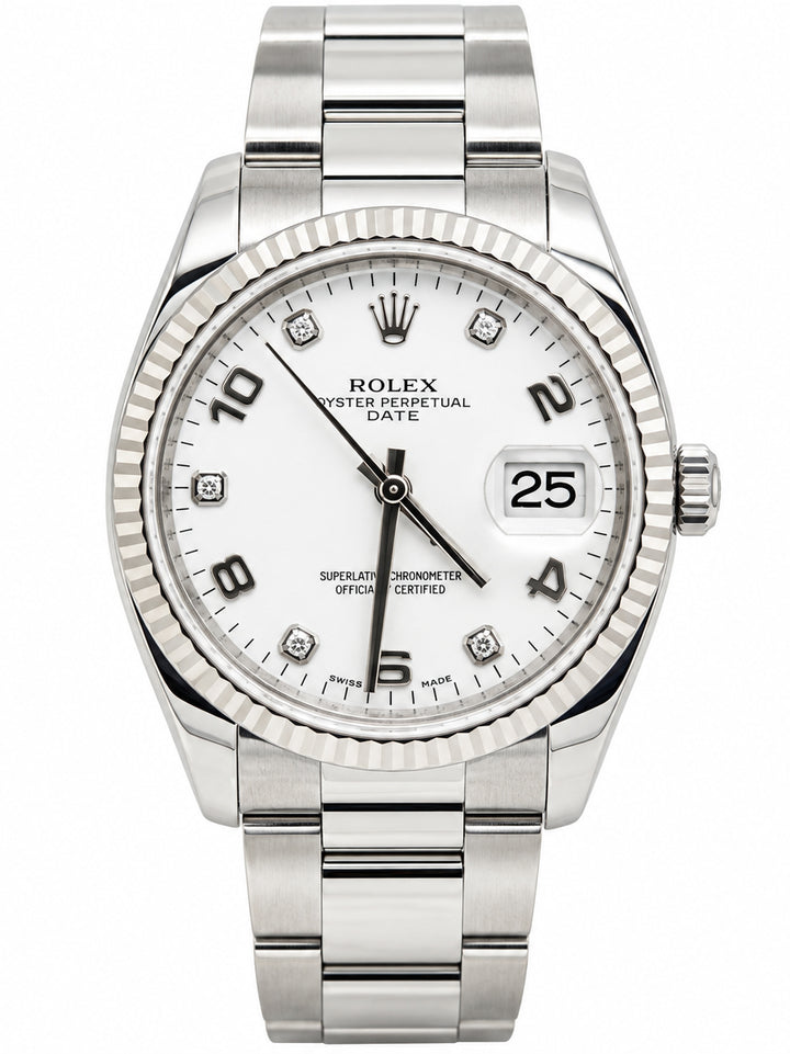 Rolex Oyster Perpetual Date 34 Watch - Model 115234