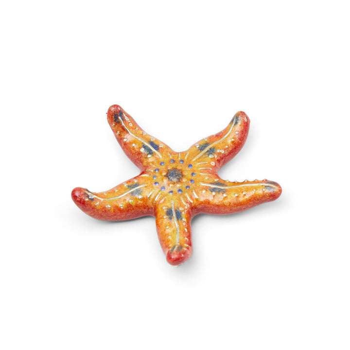 Saturno Silver & Enamelled Star Fish