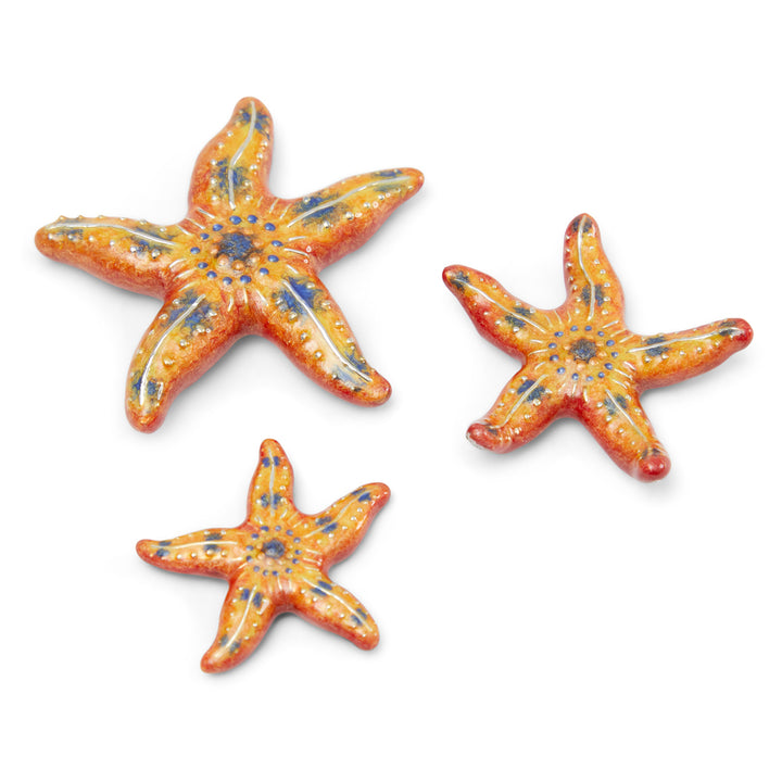Saturno Silver & Enamelled Star Fish