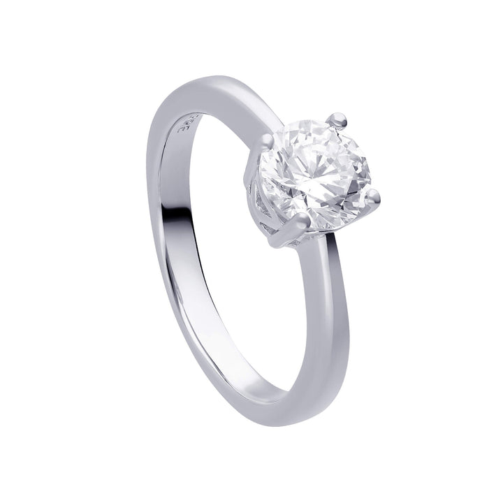 Diamonfire Four Claw Carat Ring