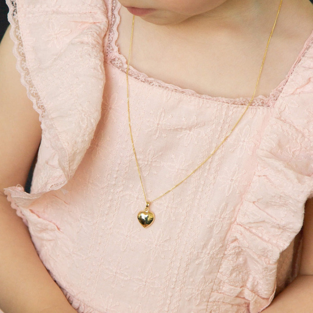 Elements Gold Small Heart Pendant