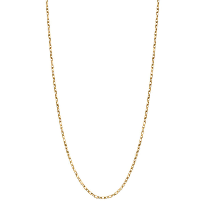 Elements Gold 0.7mm Diamond Cut Trace Chain 56cm-61cm