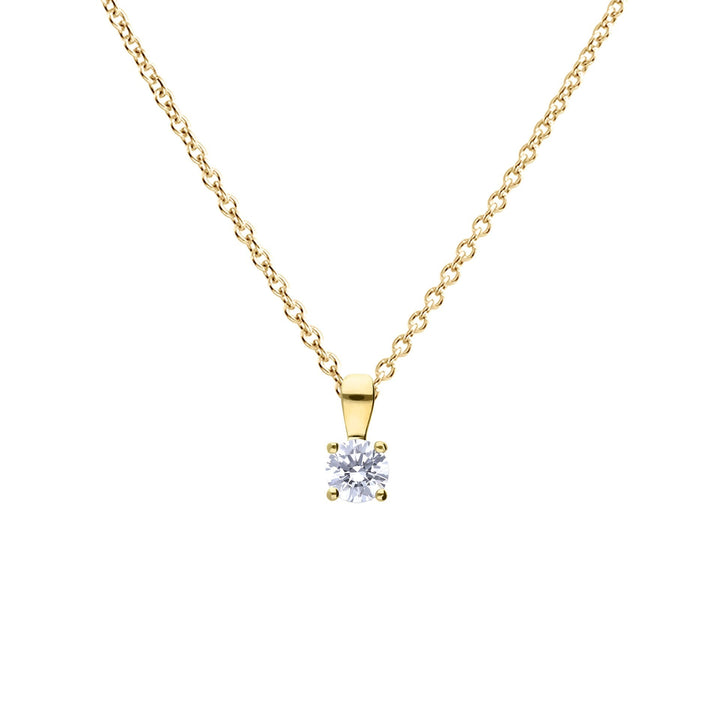 Diamonfire Four Claw Carat Pendant