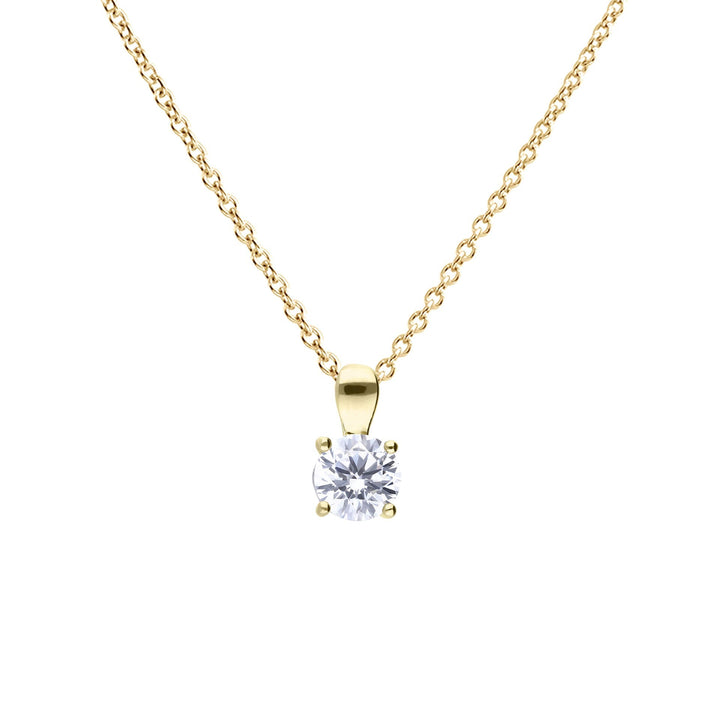 Diamonfire Four Claw Carat Pendant